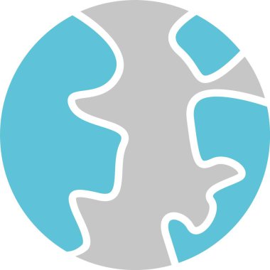 Merkür Kabartması İki Renk Simgesi