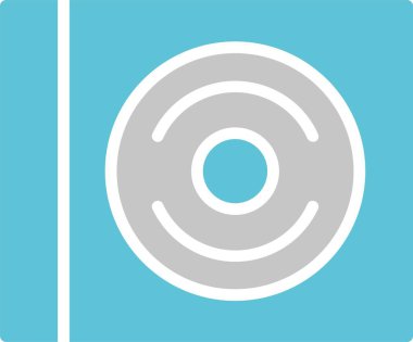 Cd Glyph İki Renk Simgesi