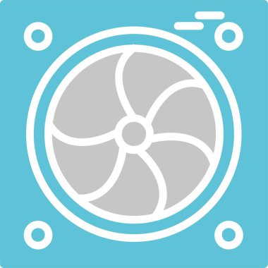 Soğutma Kabartması İki Renk Simgesi