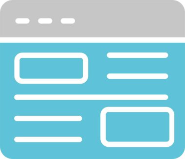 Etkileşimli Kabartma İki Renk Simgesi