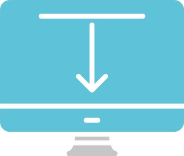 Arayüz Kabartması İki Renk Simgesi