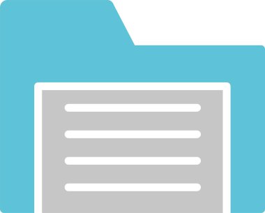 Dizin Glyph İki Renk Simgesi