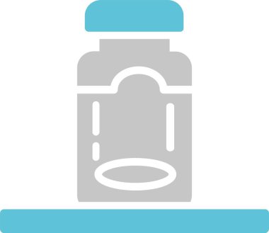 Jar Glyph İki Renk Simgesi