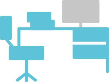 Ofis Kabartması İki Renk Simgesi