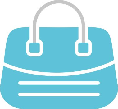 Çanta Kabartması İki Renk Simgesi