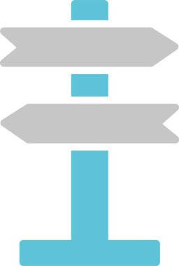 Yönlendirme işareti: İki Renk Simgesi