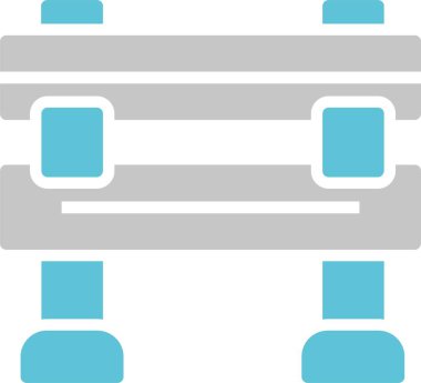 Bariyer Kabartması İki Renk Simgesi