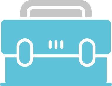 Çanta Kabartması İki Renk Simgesi