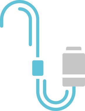 Usb Kabartma İki Renk Simgesi