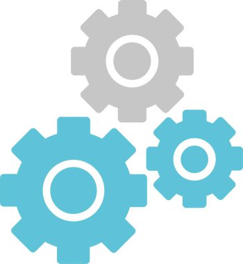 Çözüm Kabartması İki Renk Simgesi