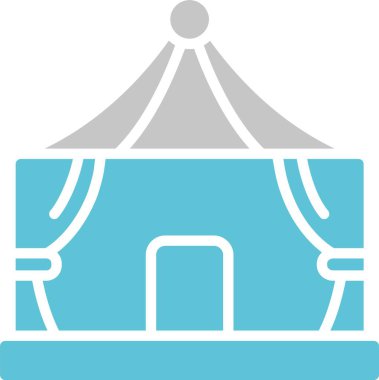 İki Renk Simgesi Örtüsü Simgesi