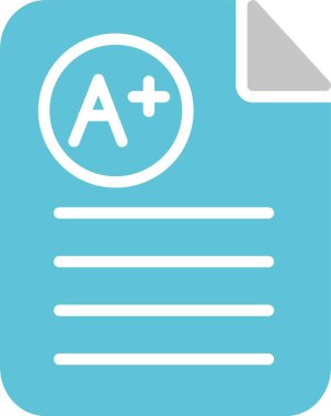 A + Glyph İki Renk Simgesi