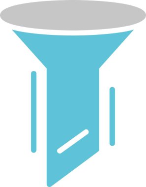 Filtre Kabartması İki Renk Simgesi