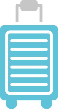 Çanta Kabartması İki Renk Simgesi