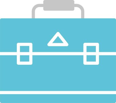 Çanta Kabartması İki Renk Simgesi