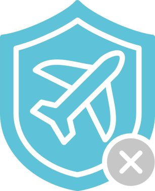 Sigorta Kabartması İki Renk Simgesi