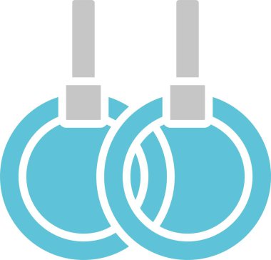 İp Kabartma İki Renk Simgesi