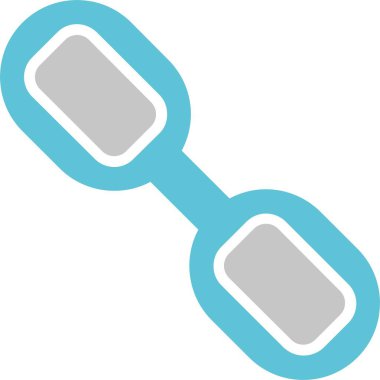 Zincirli Kabartma İki Renk Simgesi