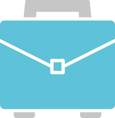 Çanta Kabartması İki Renk Simgesi