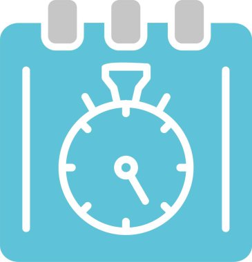 Not Grafiği İki Renk Simgesi