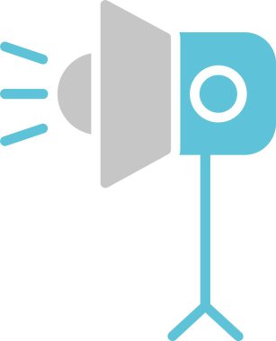 Spotlight Glyph İki Renk Simgesi