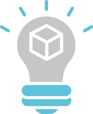 İnovasyon İki Renk Simgesi