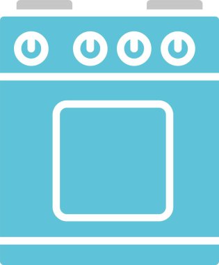 Soba Kabartması İki Renk Simgesi