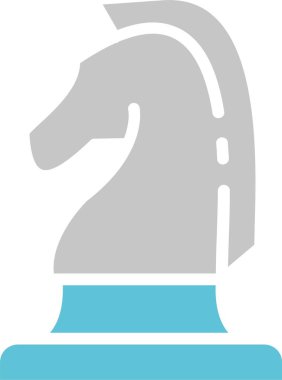 Strateji Kabartması İki Renk Simgesi