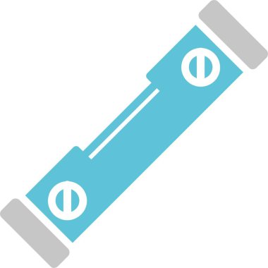 Seviye Kabartma İki Renk Simgesi