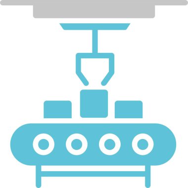 Yapım Glyph İki Renk Simgesi