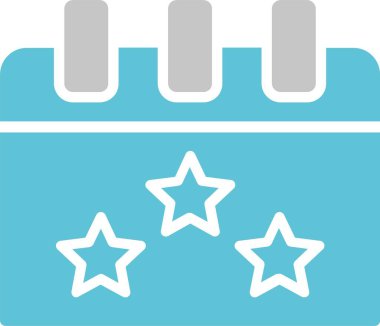 Olay Kabartması İki Renk Simgesi