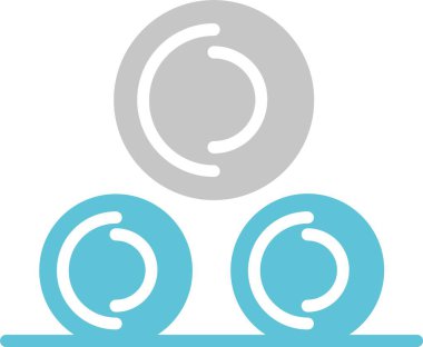 Hey Glyph İki Renk Simgesi