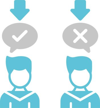 Muhalefet Sembolü İki Renk Simgesi