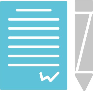 Anlaşma Sembolü İki Renk Simgesi