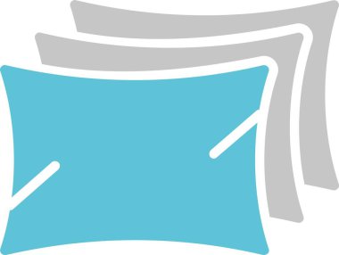 Yastık Kabartması İki Renk Simgesi