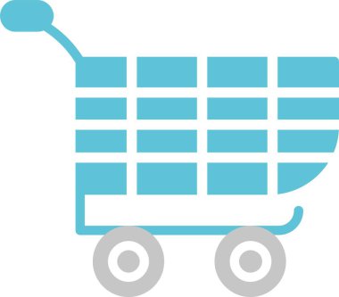 Ticaret Kabartması İki Renk Simgesi