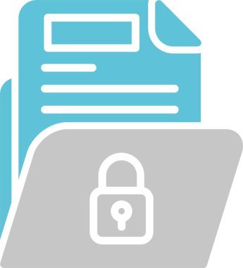 Dizin Glyph İki Renk Simgesi