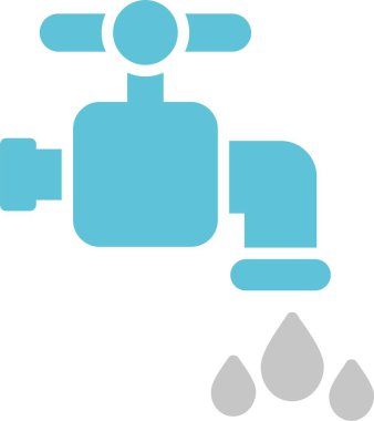 Tap Glyph İki Renk Simgesi