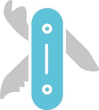 İsviçre Ordusu Bıçak Kabartması İki Renk Simgesi