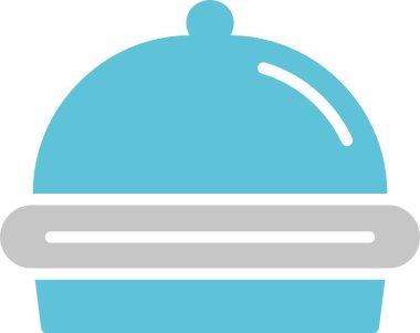 Gıda Tepsisi Kabartması İki Renk Simgesi