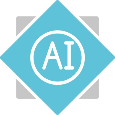 Al Glyph İki Renk Simgesi