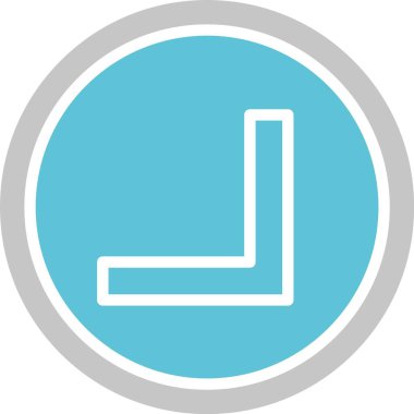 Çapraz Ok Kabartması İki Renk Simgesi