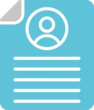 Portföy Kabartması İki Renk Simgesi