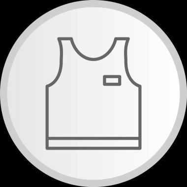 Kolsuz Çizgili Çember Gri Simge