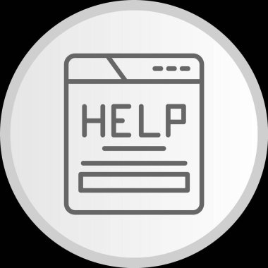 İmdat Hattı Çemberi Gri Simgesi