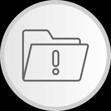 Dizin Satırı Çemberi Gri Simgesi