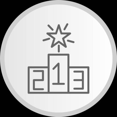 Podyum Çemberi Gri Simgesi