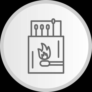 Çember Gri Simgeyi Eşleştir