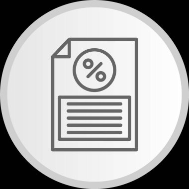 Ayrıntılı Çizgi Çemberi Gri Simgesi