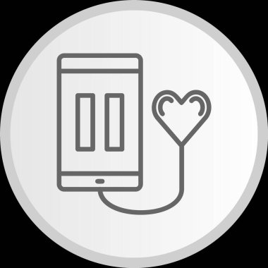 Sosyal Yaşam Destek Hattı Gri Simge Çemberi